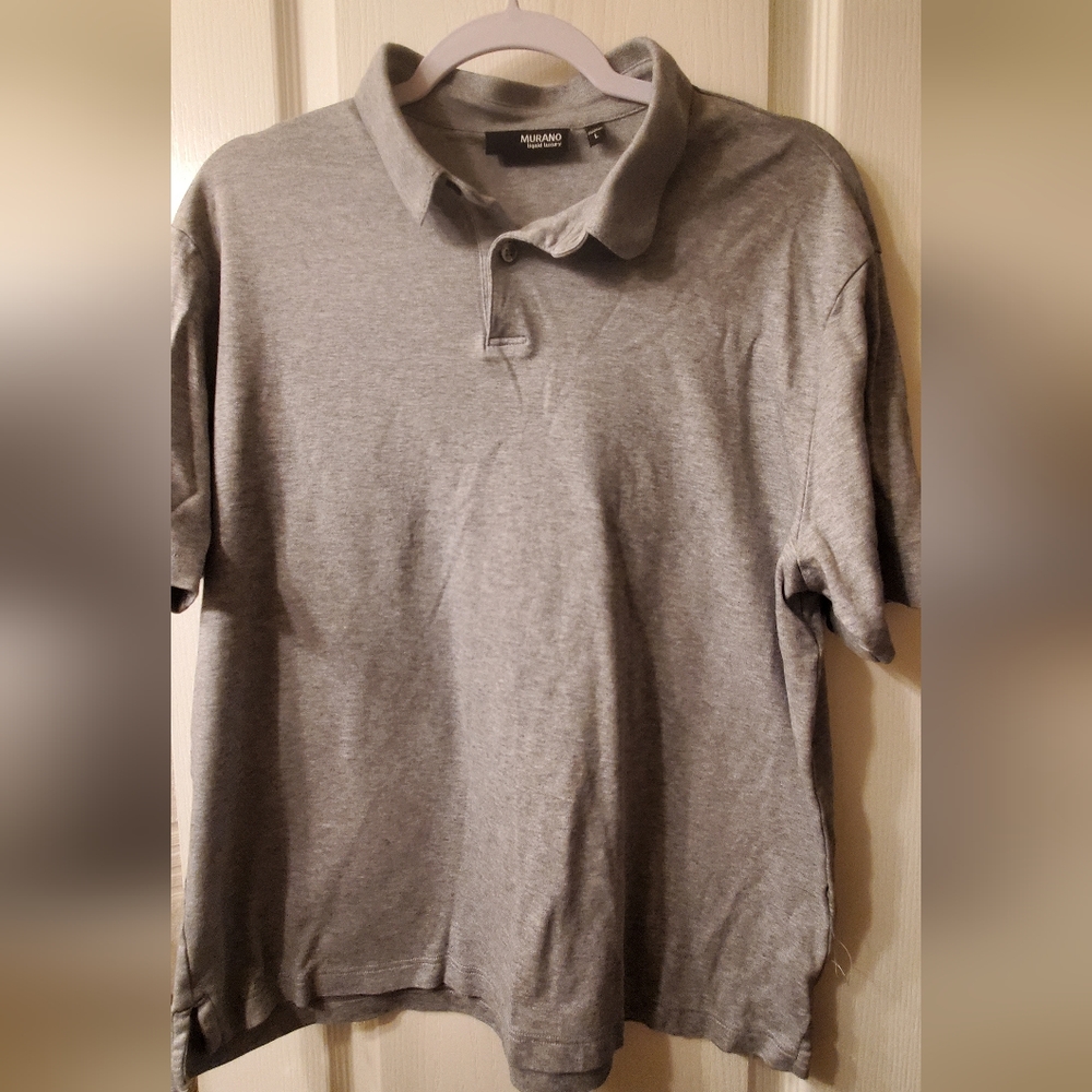 Murano Light Gray Polo - L (64)